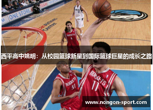 西平高中姚明:从校园篮球新星到国际篮球巨星的成长之路